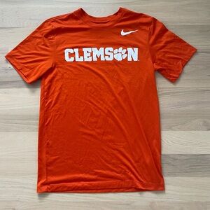 Nike Men’s Clemson Tigers Orange Dri-FIT Legend Word T-Shirt